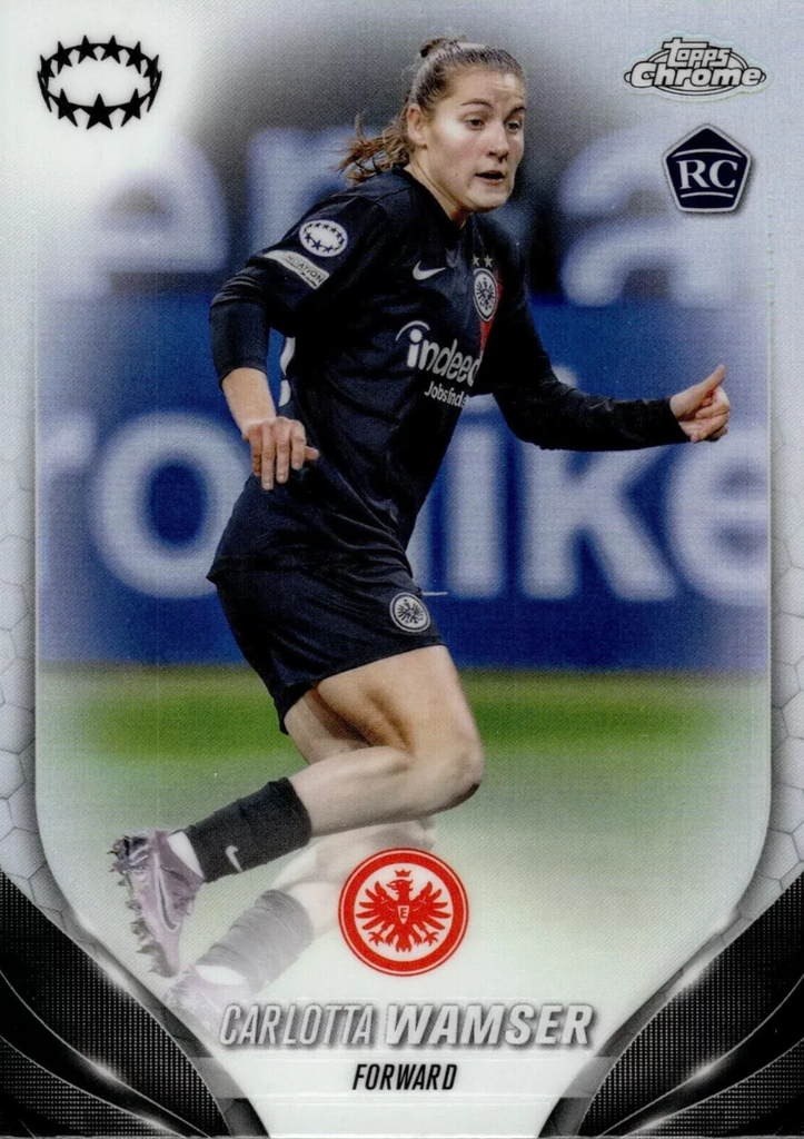 Topps Womens Chrome 2023-2024 Carlotta Wamser Champions League Card #98