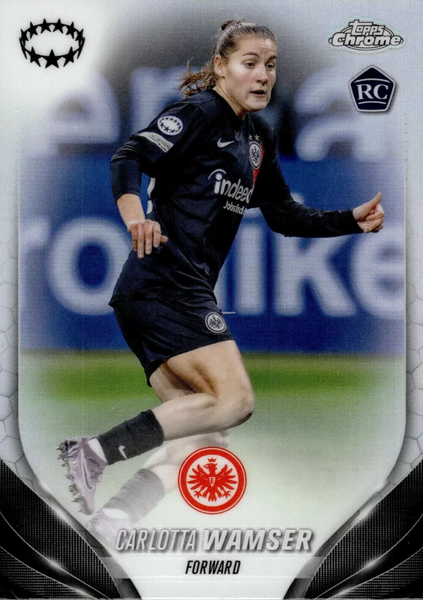 Topps Womens Chrome 2023-2024 Carlotta Wamser Champions League Card #98