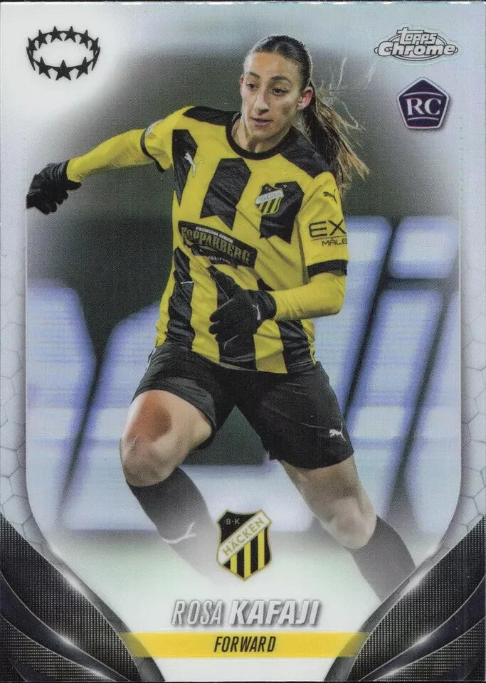 Topps Womens Chrome 2023-2024 Rosa Kafaji BK Hacken Champions League Card #76