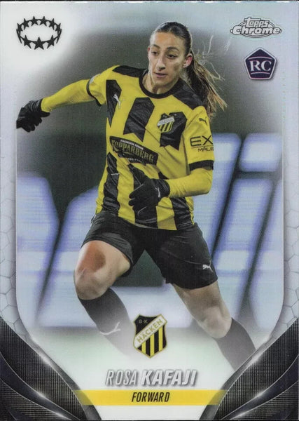 Topps Womens Chrome 2023-2024 Rosa Kafaji BK Hacken Champions League Card #76