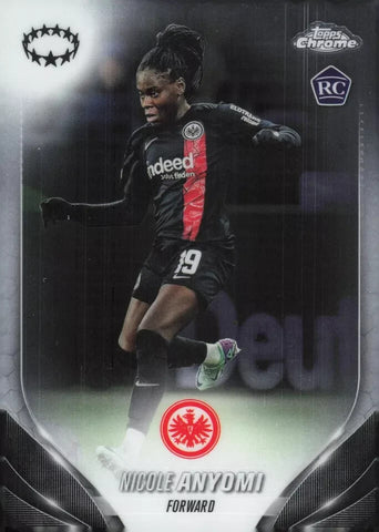 Topps Womens Chrome 2023-2024 Nicole Anyomi Champions League Card #44