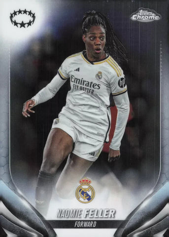 Topps Womens Chrome 2023-2024 Naomie Feller Real Madrid Champions League #67