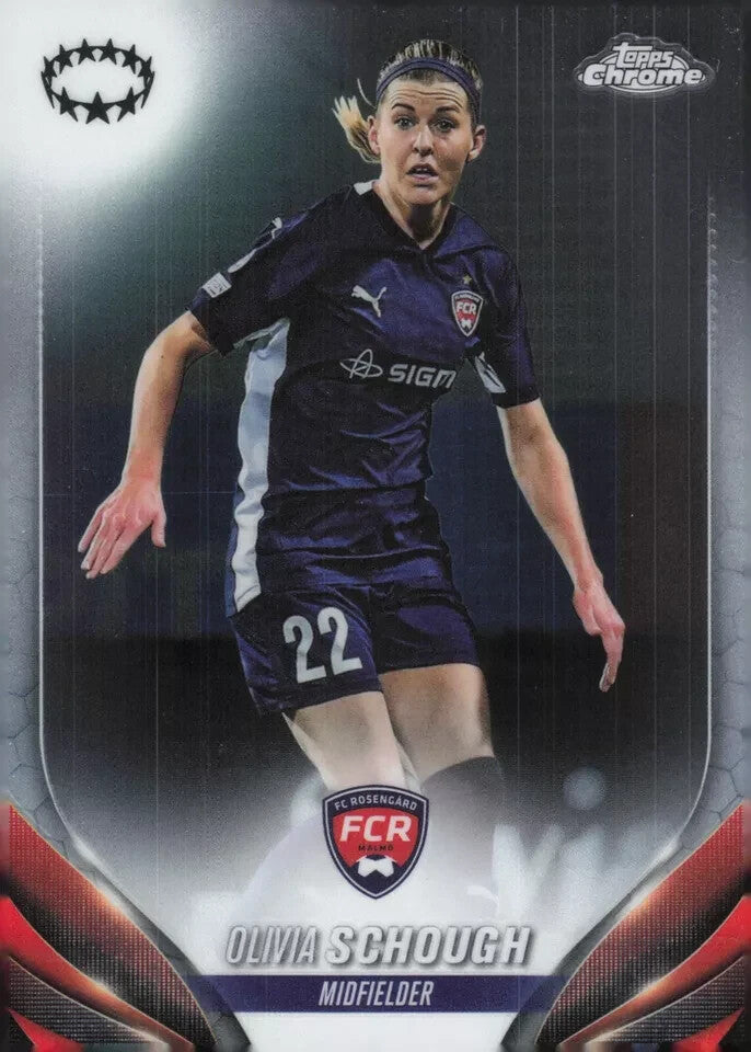 Topps Womens Chrome 2023-2024 Olivia Schough FC Rosengard Card #52
