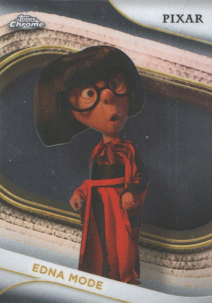 Topps Disney Chrome 2025 Edna Mode Incredibles Base Card #154