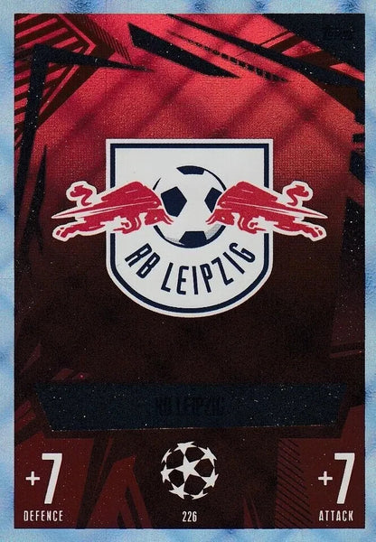 Match Attax 23/24 Champions League Crystal Parallel Club Badge RB Leipzig Card
