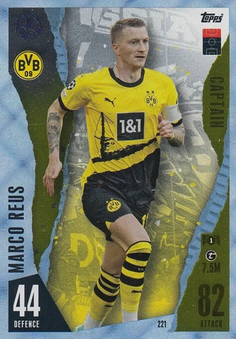 Match Attax 2023/2024 23/24 Champions League Crystal Parallel Marco Reus Card