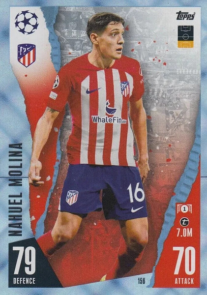 Match Attax 2023/2024 23/24 Champions League Crystal Parallel Manuel Molina Card