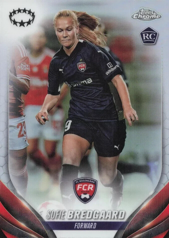 Topps Womens Chrome 2023-2024 Sofie Bredgaard Champions League Card #92
