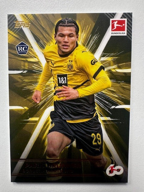 Topps 60 Years Celebration Bundesliga 2023/24 Paris Brunner Dortmund Card HT-10