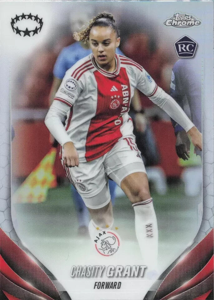 Topps Womens Chrome 2023-2024 Chasity Grant Ajax Champions League Card #13