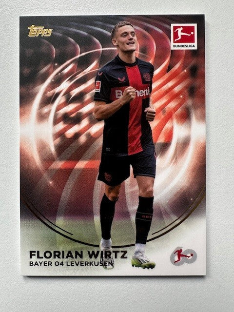 Topps 60 Years Celebration Bundesliga 2023/24 Florian Wirtz Leverkusen Card #32