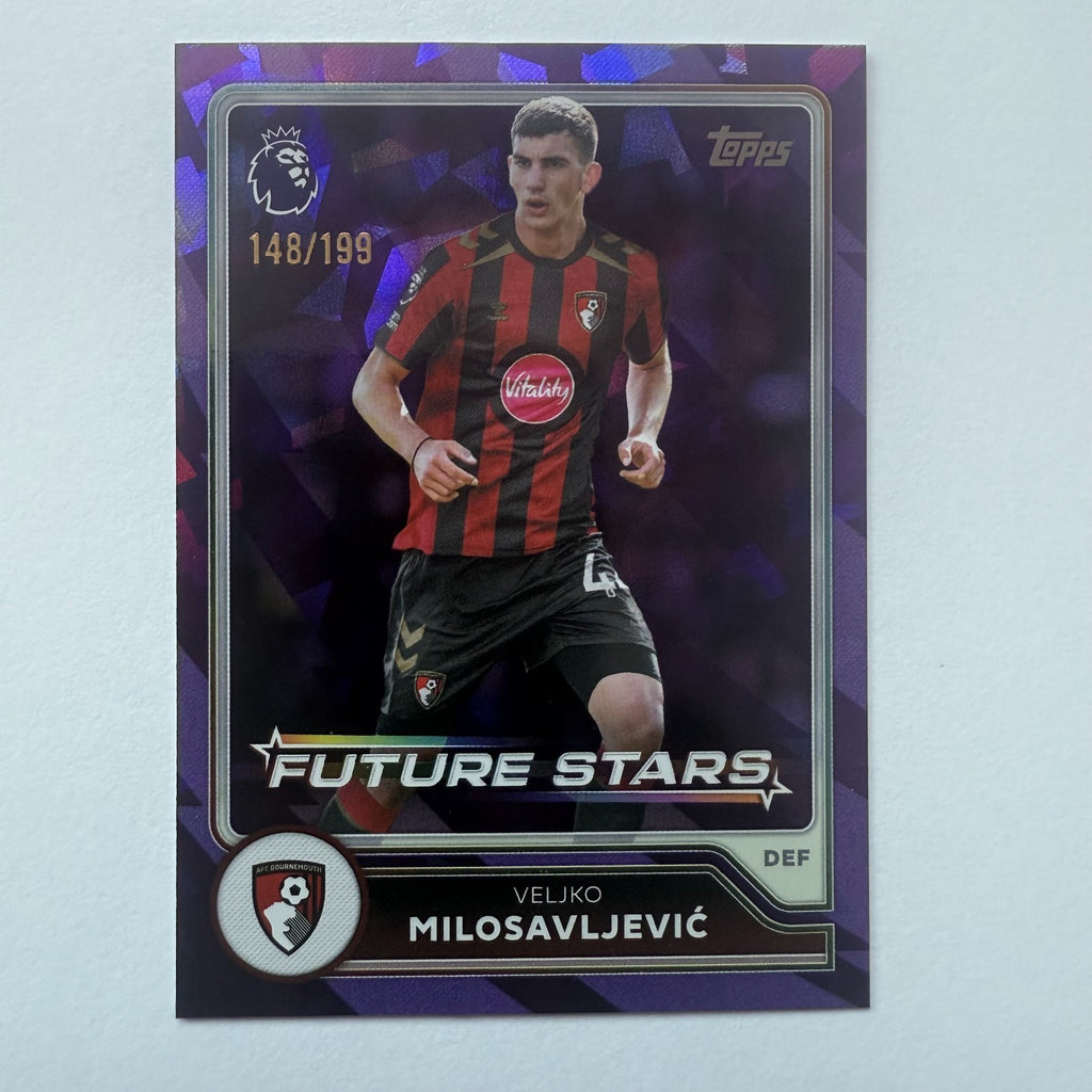 Topps Flagship Premier League 2026/27 Veljko Milosavljevic Future Stars /199
