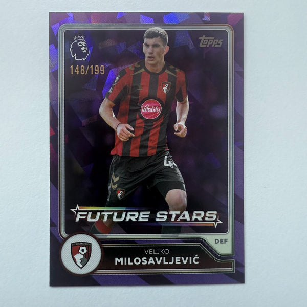 Topps Flagship Premier League 2026/27 Veljko Milosavljevic Future Stars /199