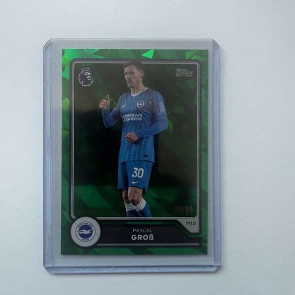 Topps Flagship Premier League 2026/27 Pascal Gross Green Parallel /99 Brighton