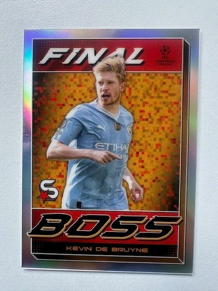 Topps Superstars 2024 23/24 Kevin De Bruyne Final Boss Man City Card FB-8