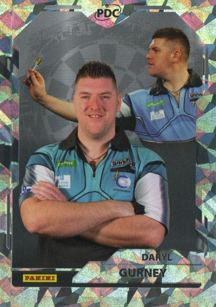 Panini 2026 PDC World Championship Darts Daryl Gurney Cracked Ice Card