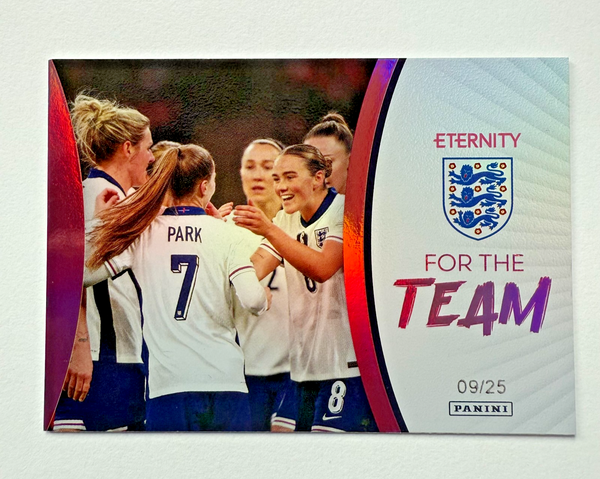 Panini Eternity 2025 Jess Park For The Team Magenta /25 Lionesses England Card