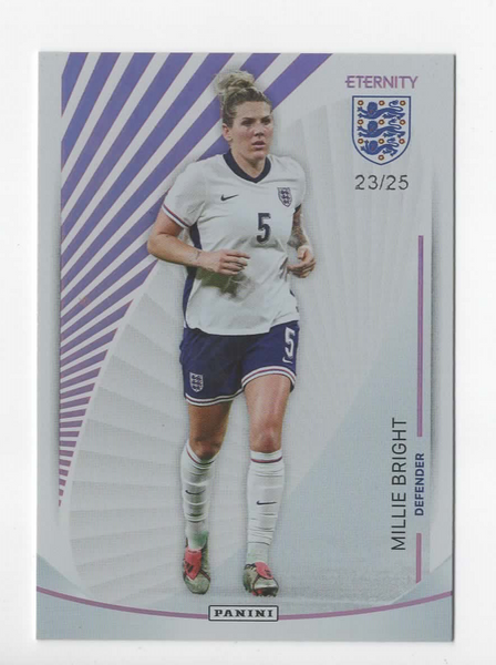 Panini Eternity 2025 Millie Bright Base Magenta /25 England Lionesses Card
