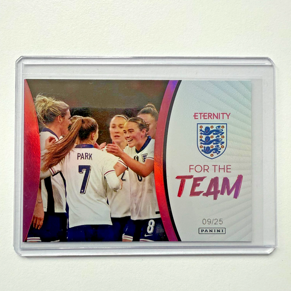 Panini Eternity 2025 Jess Park For The Team Magenta /25 Lionesses England Card
