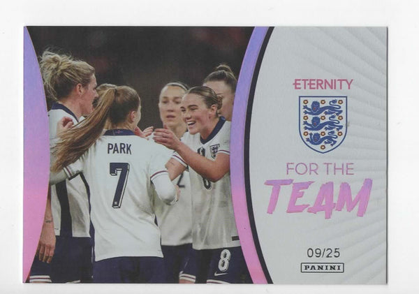 Panini Eternity 2025 Jess Park For The Team Magenta /25 Lionesses England Card
