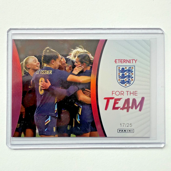 Panini Eternity 2025 Grace Clinton For The Team Magenta /25 Lionesses Card