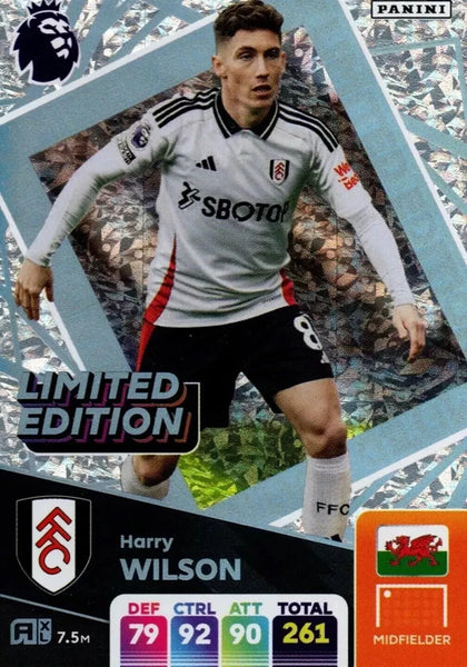 Panini Premier League Adrenalyn XL 2024/25 Harry Wilson Fulham Limited Edition
