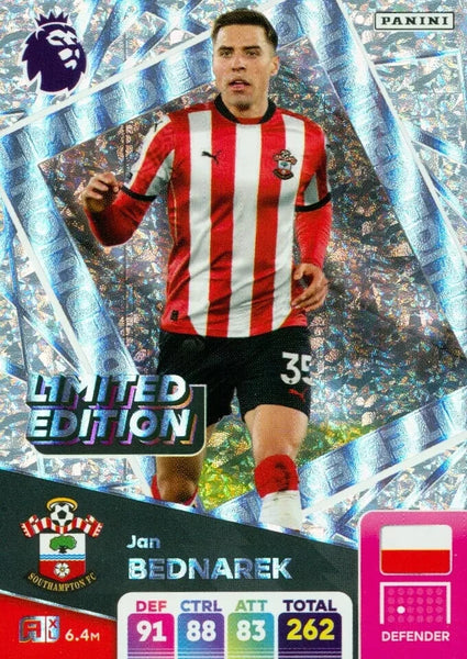 Panini Premier League Adrenalyn XL 2024/2025 Jan Bednarek Southampton Limited