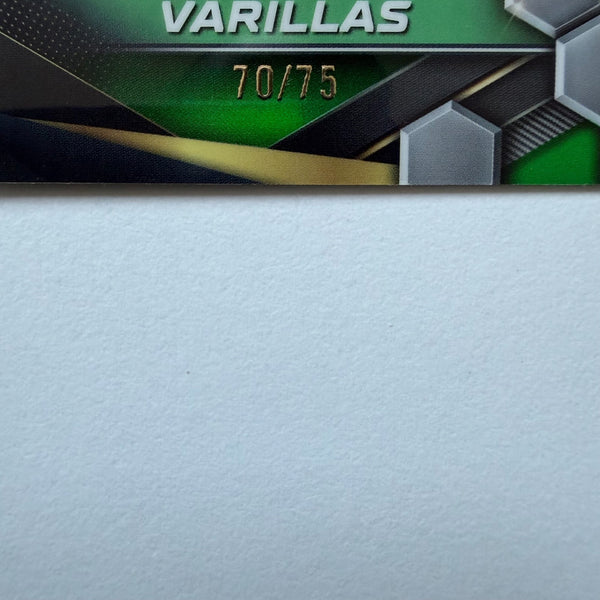 Topps 2024 Graphite Tennis Juan Pablo Varillas Parallel Green Chrome Card /75