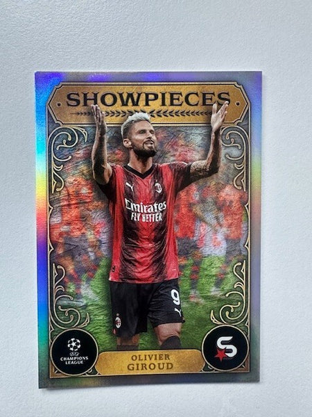 Topps Superstars 2024 23/24 Oliver Giroud Showpieces AC Milan Trading Card
