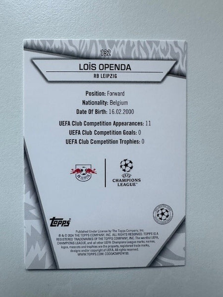 Topps Superstars 2024 23/24 Lois Openda RB Leipzig Uncommon Trading Card