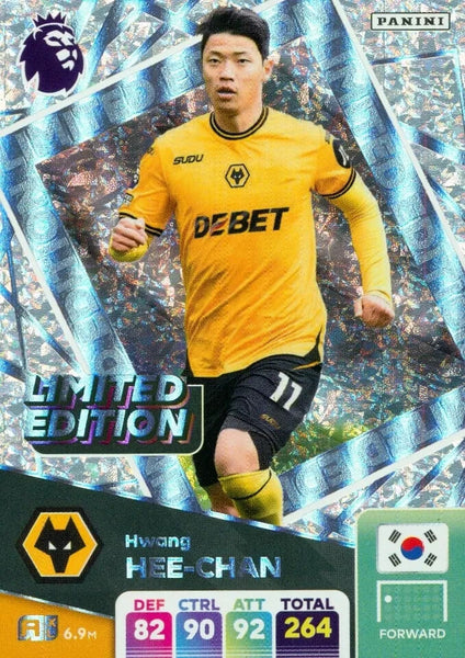 Panini Premier League Adrenalyn XL 2024/2025 Hwang Hee-Chan Wolves Limited Card