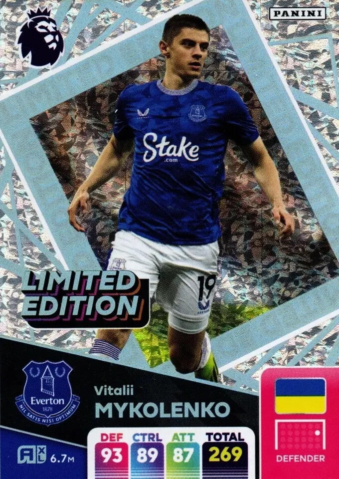 Panini Premier League Adrenalyn XL 2024/25 Vitalii Mykolenko Everton Limited