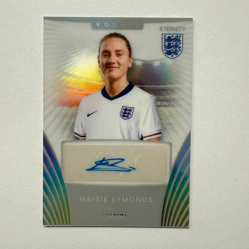 Panini Eternity Lionesses 2025 Maisie Symonds England Auto Autograph Rookie Card