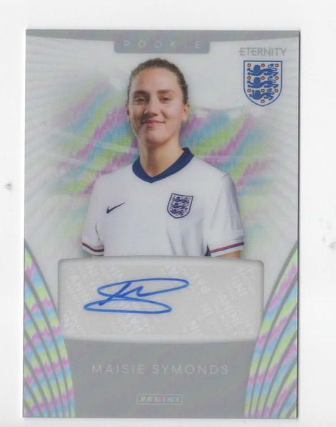 Panini Eternity Lionesses 2025 Maisie Symonds England Auto Autograph Rookie Card