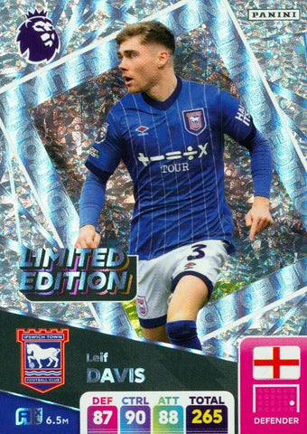 Panini Premier League Adrenalyn XL 2024/2025 Leif Davis Ipswich Town Limited