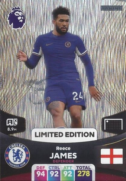 Panini Premier League Adrenalyn 2024 23 Reece James Limited Edition Trading Card
