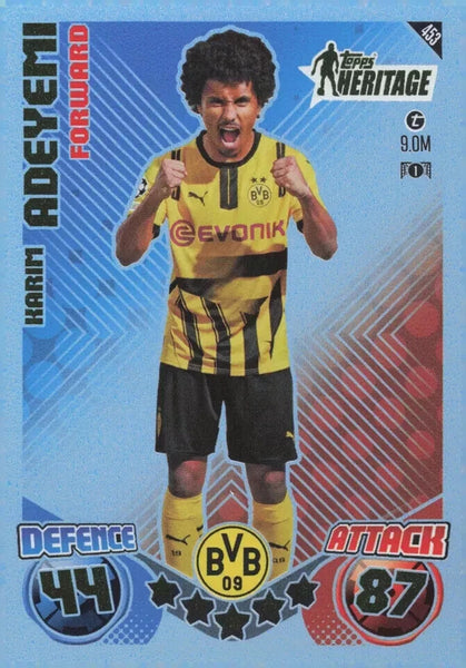 Topps Match Attax 2024/2025 24/25 Karim Adeyemi Heritage Borussia Dortmund #453