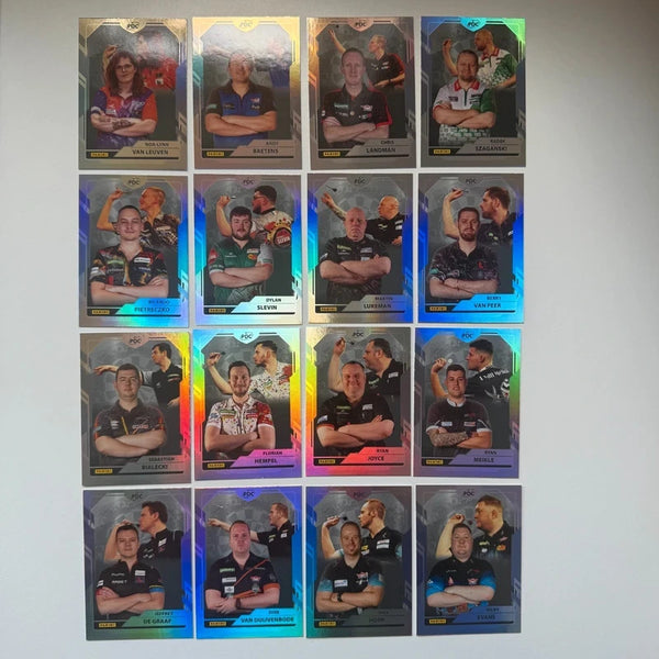 Panini PDC World Championship 2026 Silver Parallel Bundle – 16 Card Collection