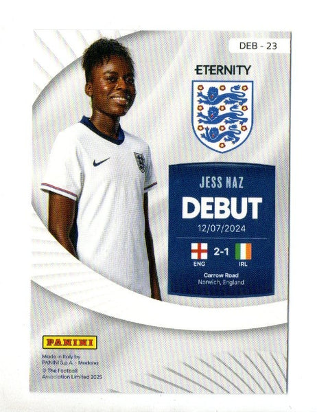 Panini Eternity 2025 Jess Naz Debut Magenta Bookend 25/25 Lionesses Card