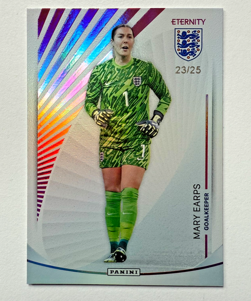 Panini Eternity 2025 Mary Earps Base Magenta /25 England Lionesses Card