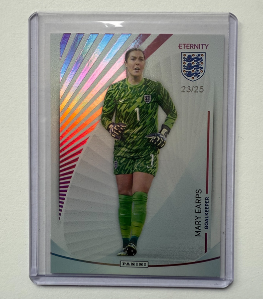Panini Eternity 2025 Mary Earps Base Magenta /25 England Lionesses Card