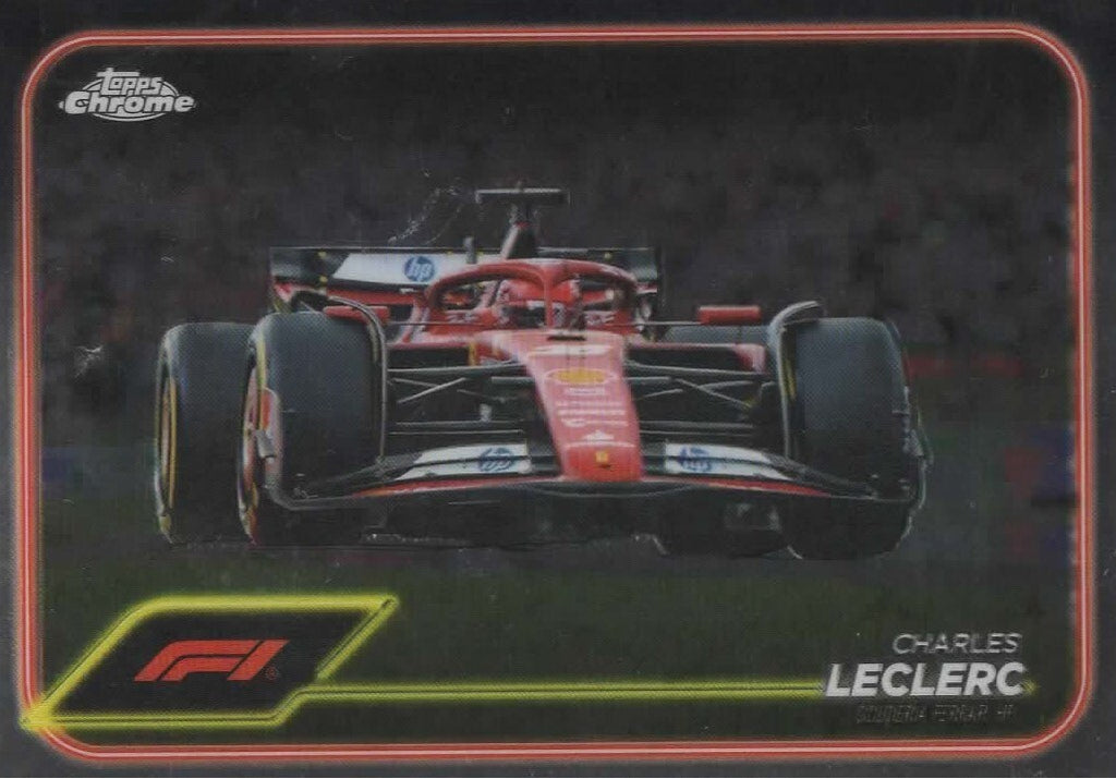 Topps Chrome Formula 1 2024 Charles Leclerc Ferrari Card #75