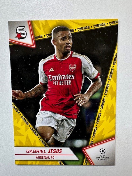 Topps Superstars 2024 23/24 Gabriel Jesus Arsenal Common Trading Card