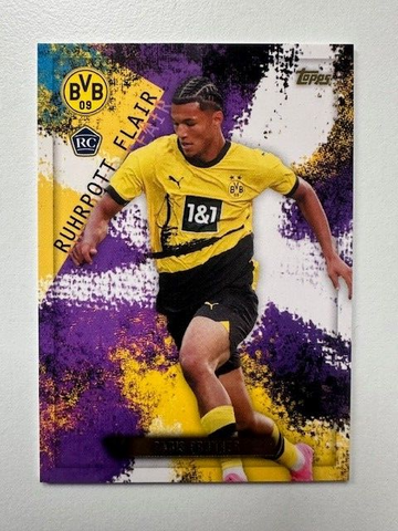 Topps Vernissage Borussia Dortmund 2023/24 Paris Brunner Flair Card - No.29