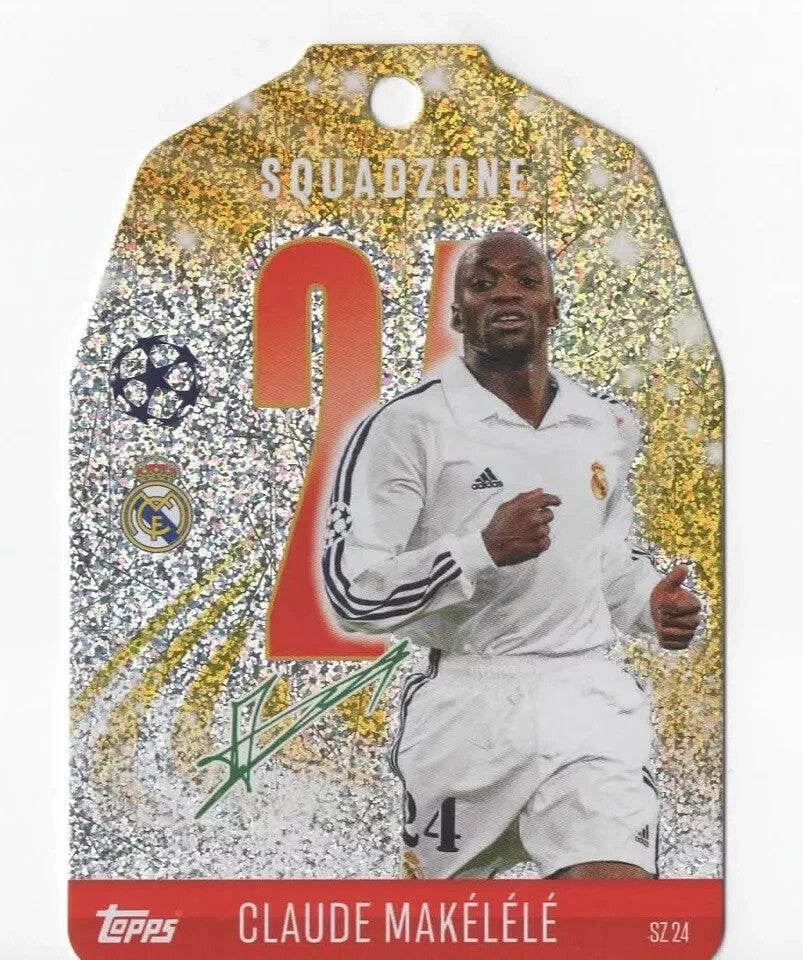 Topps Match Attax 2024/2025 24/25 Claude Makelele Squadzone Real Madrid SZ 24