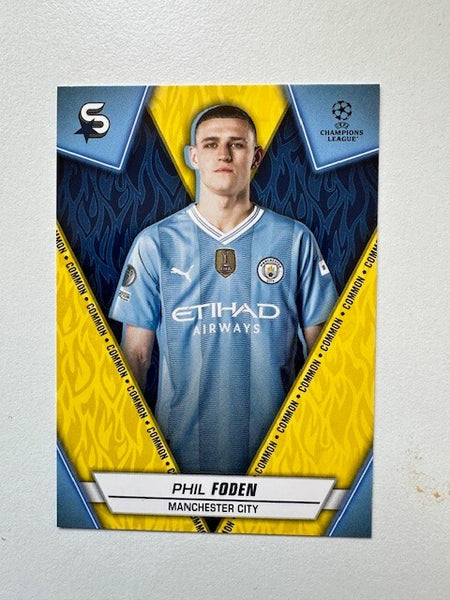 Topps Superstars 2024 23/24 Phil Foden Manchester City Common Trading Card