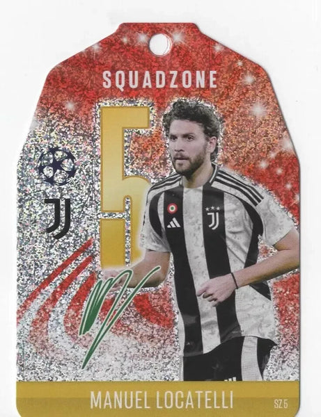 Topps Match Attax 2024/2025 24/25 Manuel Locatelli Juventus Squadzone SZ 5