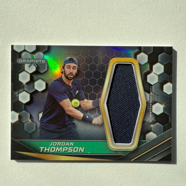 Topps Graphite 2024 Jordan Thompson Relic Chrome Tennis Card