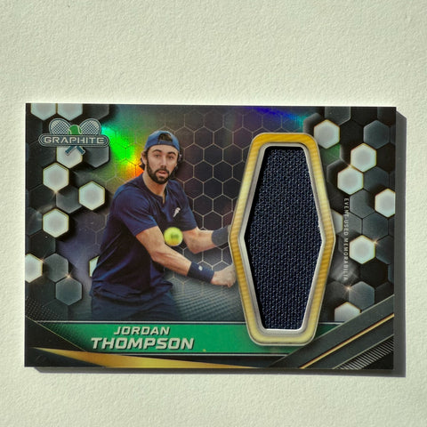 Topps Graphite 2024 Jordan Thompson Relic Chrome Tennis Card