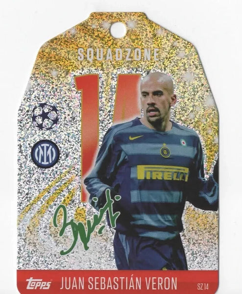 Topps Match Attax 2024/2025 24/25 Juan Sebastian Veron Squadzone SZ 14